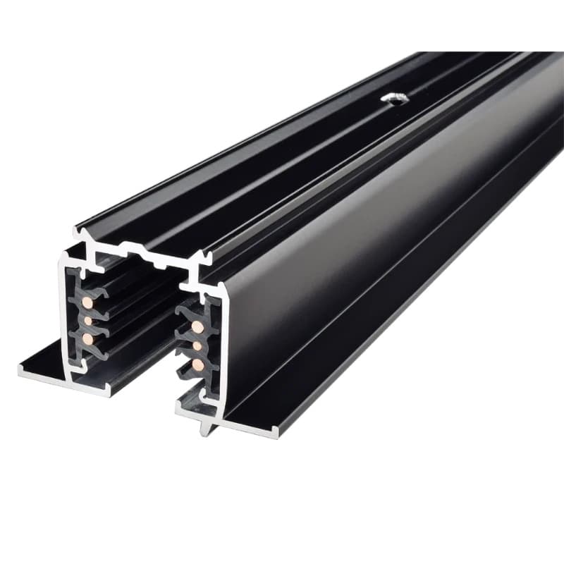 Powergear 3-fase Rail | 100cm Zwart Inbouw DALI | PRO-R610-B