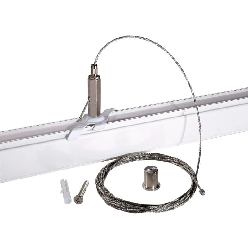 Powergear Onderdeel | 3-fasen rails Stangophanging EZCLIK 1m Wit | PRO-EZ0447-W thumbnail 2