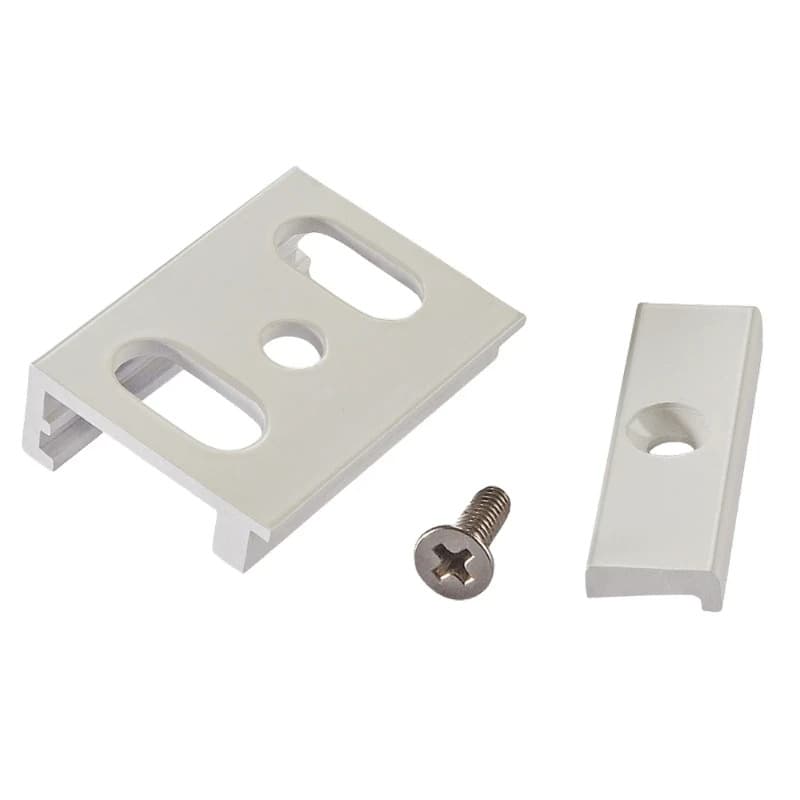 Powergear Onderdeel | 3-fasen rails Bevestigingsklem Wit | PRO-04SK-W thumbnail 2