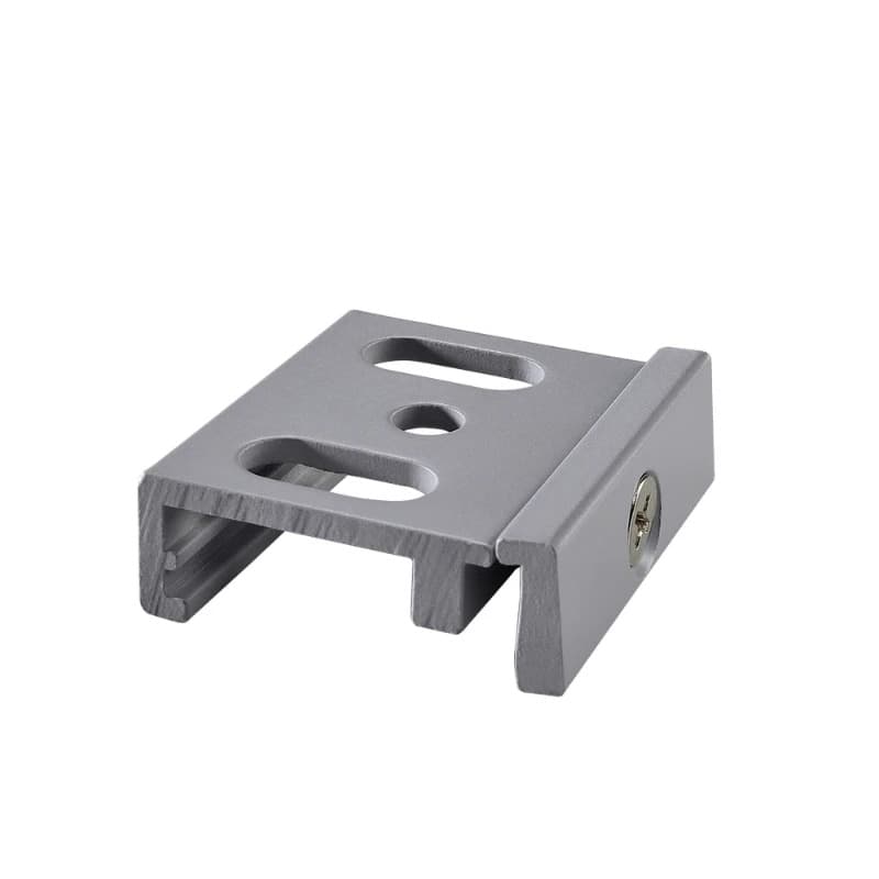 Powergear Onderdeel | 3-fasen rails Bevestigingsklem Grijs | PRO-04SK-S