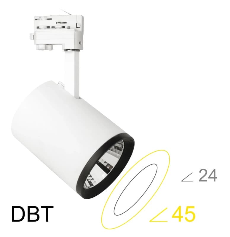 Megaman LED 3-fase spot | 37W 4000K 3500lm 840 | IP20 Wit