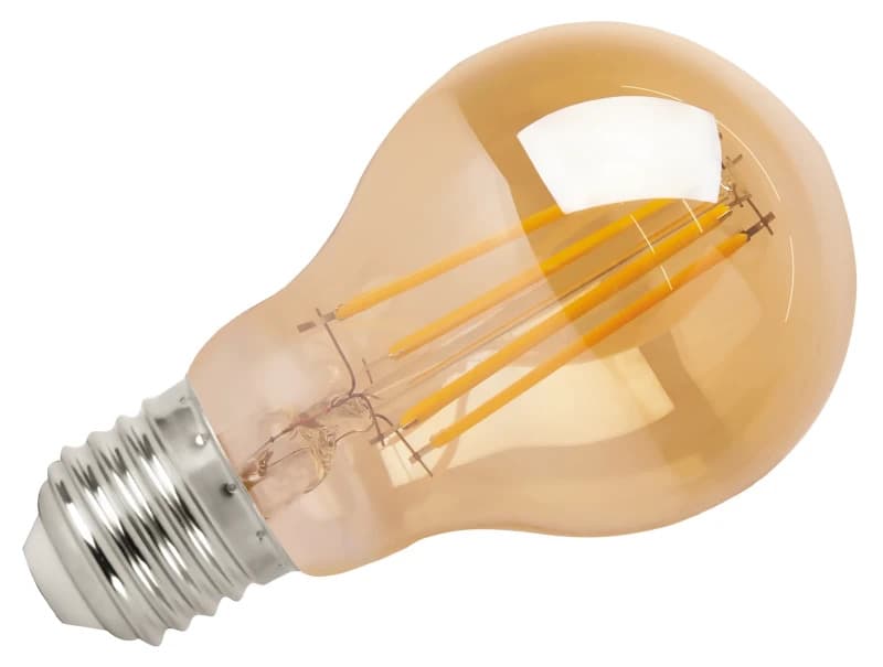 10x Megaman E27 LED Lamp | 1W Amber 220V/240V | 820 | MM10021