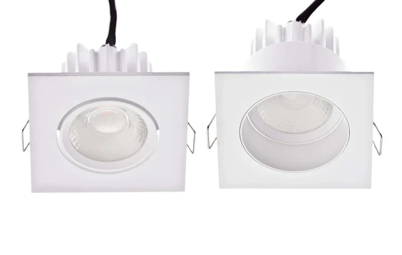MacBright LED Inbouwspot Vierkant | 8W 2700K 680Lm | IP44 | Dimbaar | LED-Spot Square