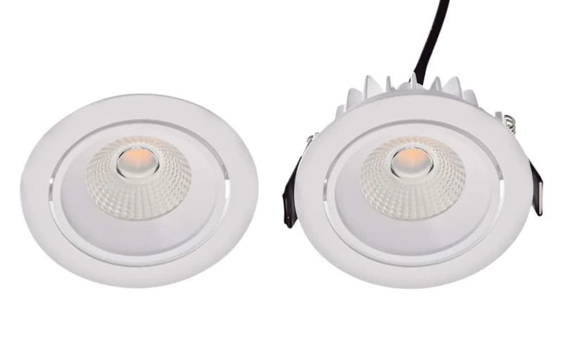 MacBright LED InbouwspotØ83mm | 10W 2700K 850Lm | IP44 | LED-Spot Round