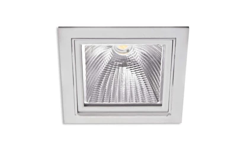 MacBright LED Downlighter | 9W 3000K 1081Lm | IP40 Nood | Tecno-LED SQ