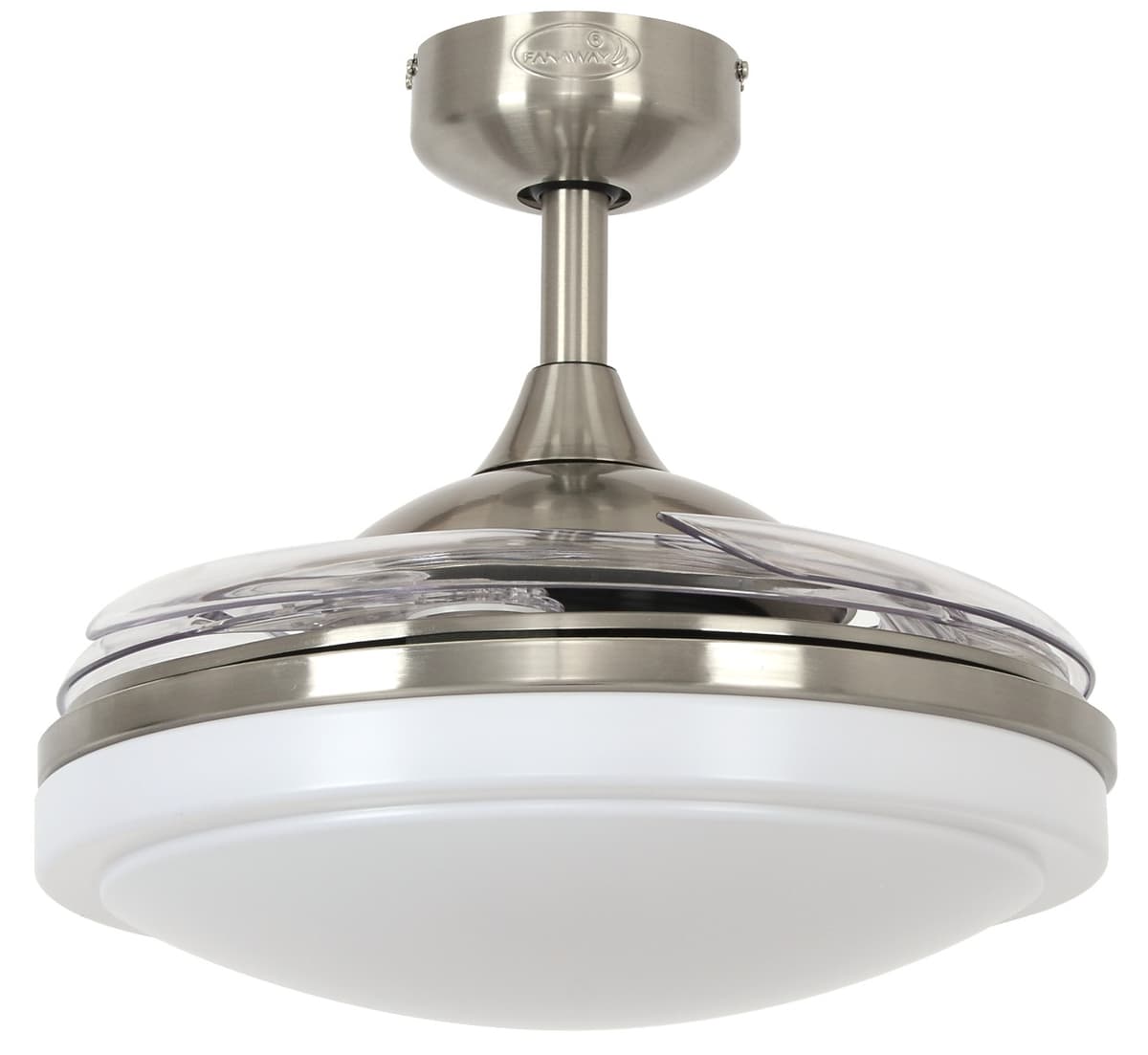 Beacon Fanaway Fanaway Evora Indoor Plafondventilator 91.5CM Geborsteld Chroom 212982 thumbnail 2