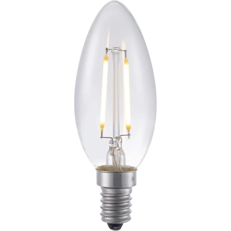 SPL E14 LED Kaarslamp | 2W 2500K 220V/240V 925 | 360° Dimbaar thumbnail 2