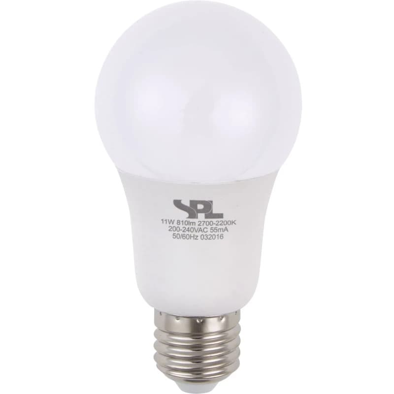 SPL E27 LED Lamp | 11W 2200K/2700K 220V/240V 922/927 | 270° Dimbaar
