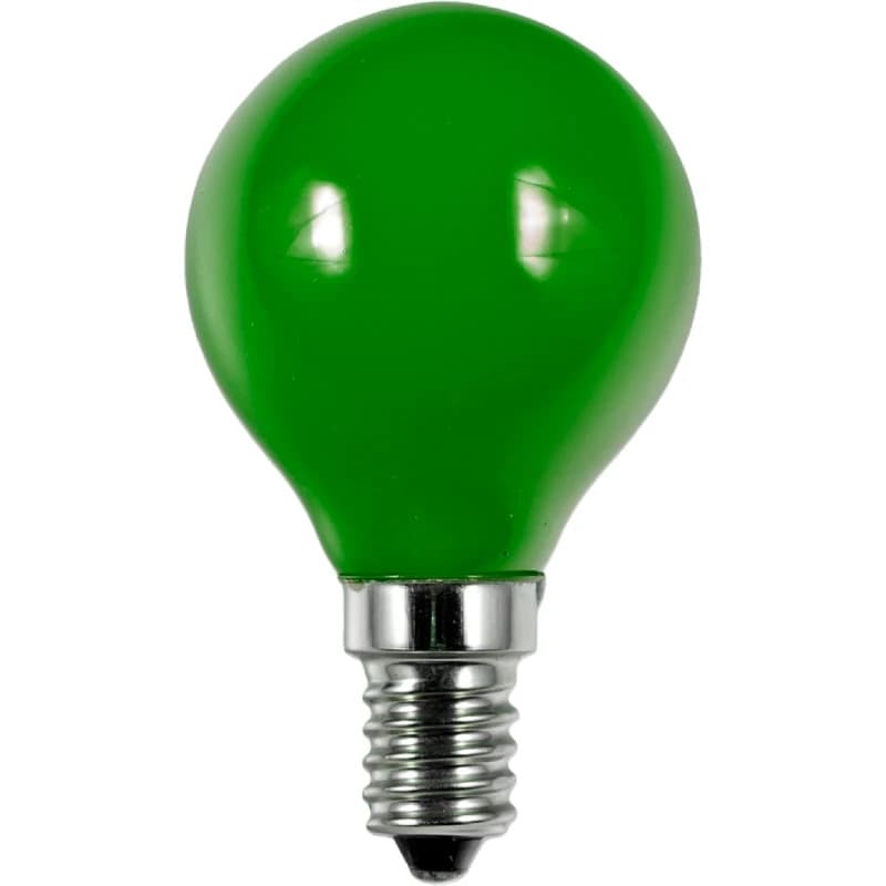 SPL E14 LED Kogellamp | 1W Groen 220V/240V | 360° thumbnail 2