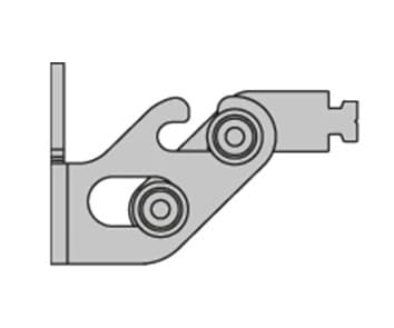 Performance in Lighting Onderdeel | NOTTURNO SET WANDSTEUNEN VERSTELBAAR-Set verstelbare wandsteunen NOTT | 310523