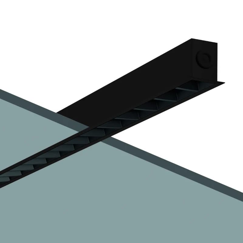 Performance in Lighting LED Inbouwarmatuur | 25W 4000K 3100lm 940 | IP30 DALI Dimbaar Zwart