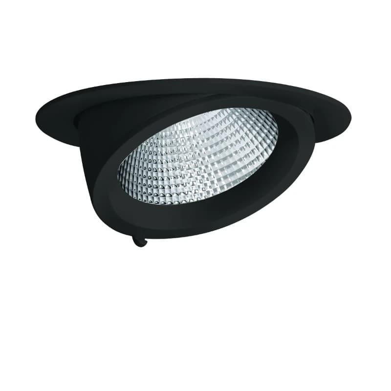 Performance in Lighting LED InbouwspotØ150mm | 27W 4000K 3520lm 840 | IP20 Zwart