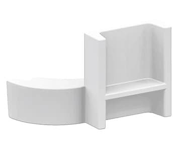 Performance in Lighting Onderdeel | OTR IP40 CARTER ASYM ADAPT S-9209/IP40-W-IP40 behuizing voor asymmetri | 310593