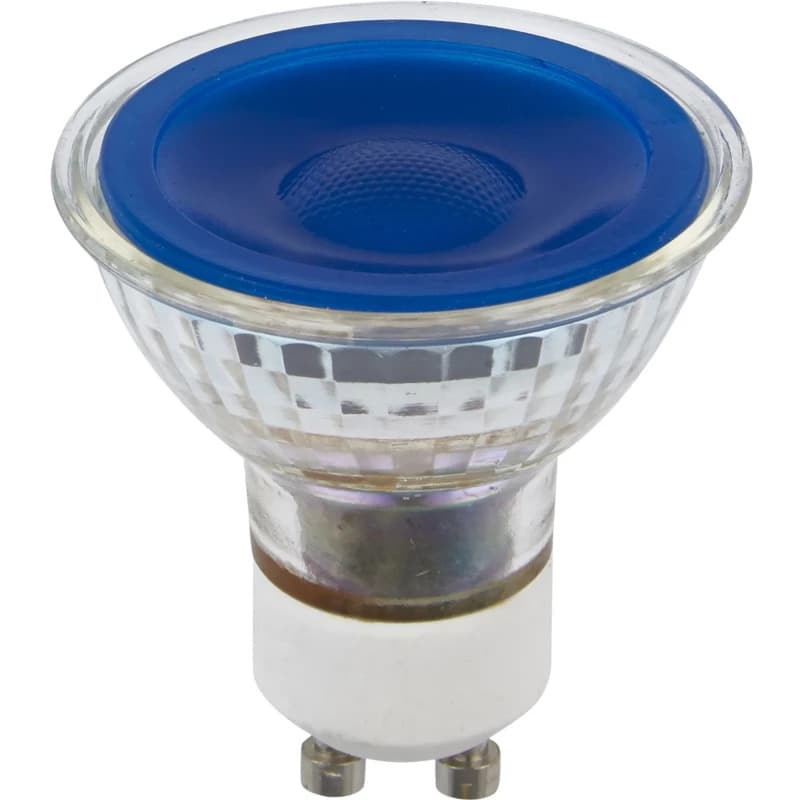 SPL GU10 MR16 LED Spot | 5W Blauw 220V/240V | 38° Ø50mm Dimbaar