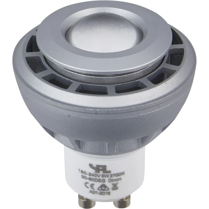 SPL GU10 MR16 LED Spot | 5.5W 2000K/2800K 180V/240V 820/828 | 30°/80° Ø50mm Dimbaar thumbnail 2