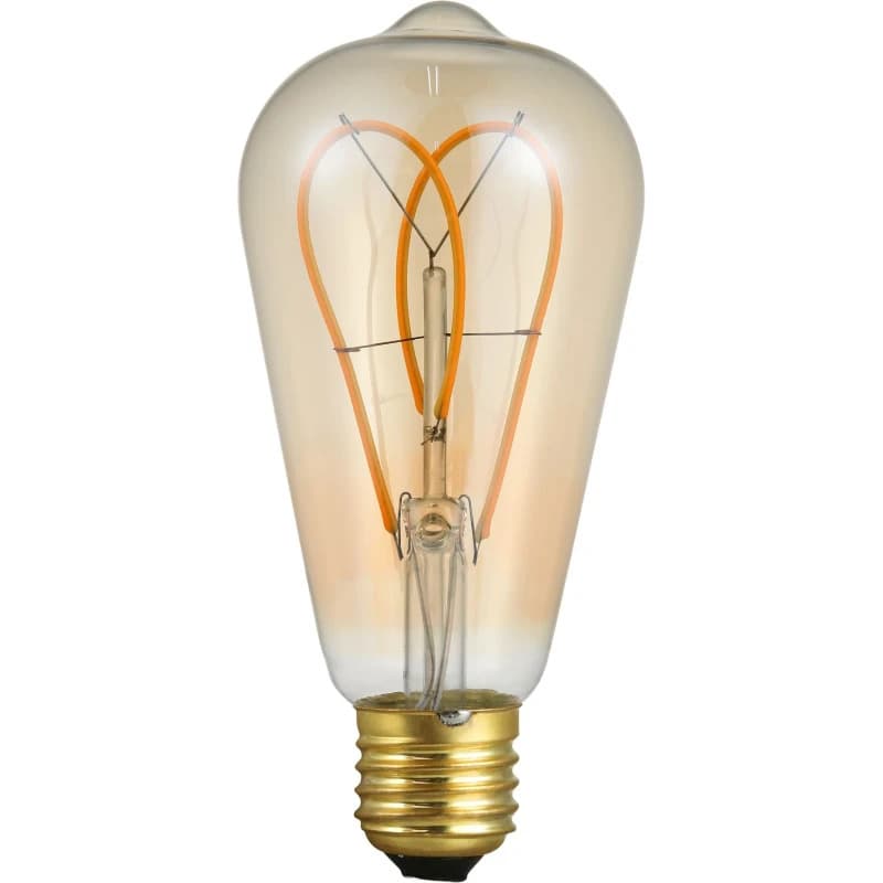 SPL E27 LED Edison Lamp | 5W Goud 2000K 220V/240V 920 | 360° Ø64mm Dimbaar thumbnail 2