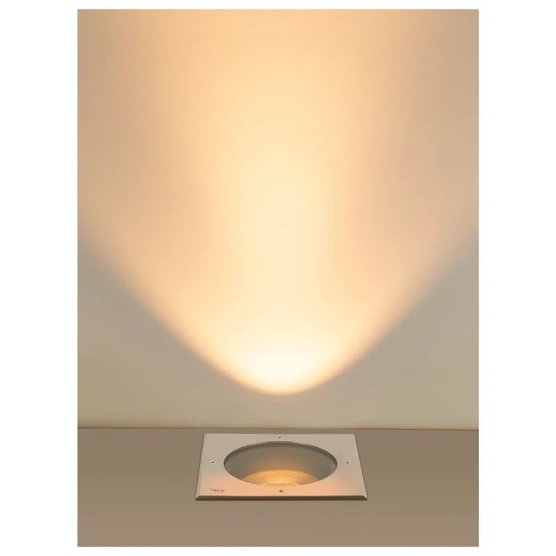 SLV LED Grondspot  | 27W 3000K 2790lm 830  DALI Dimbaar IP65 | DASAR