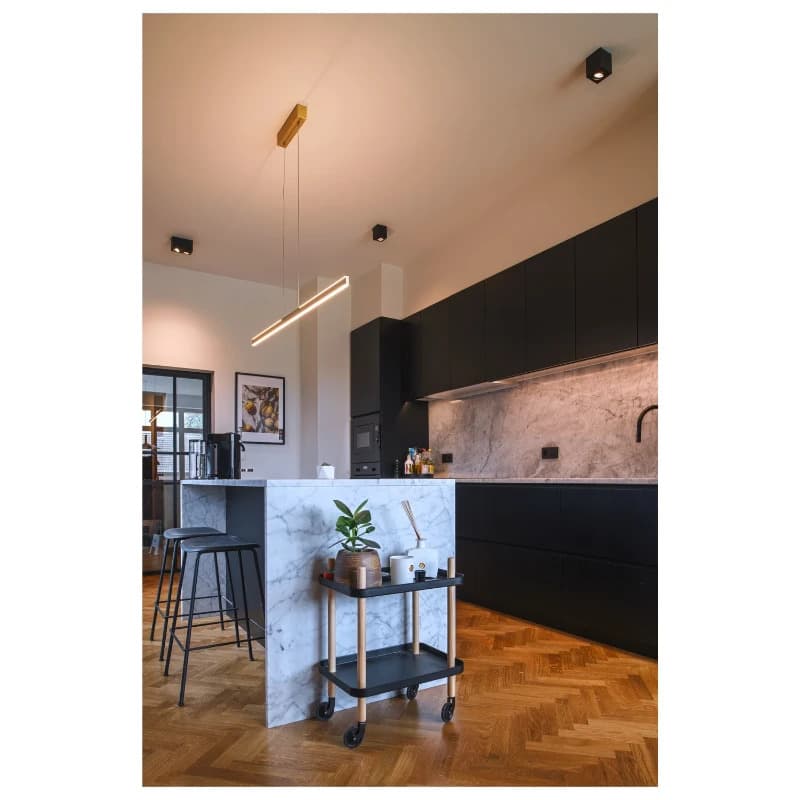 SLV LED Plafondlamp | 2X GU10 Max 10W  | IP20 Dimbaar Zwart | TRILEDO thumbnail 2