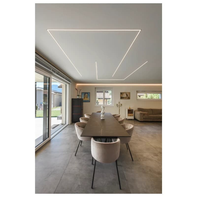 SLV Onderdeel | GRAZIA 20 LED inbouwprofiel | 3 m | zwart