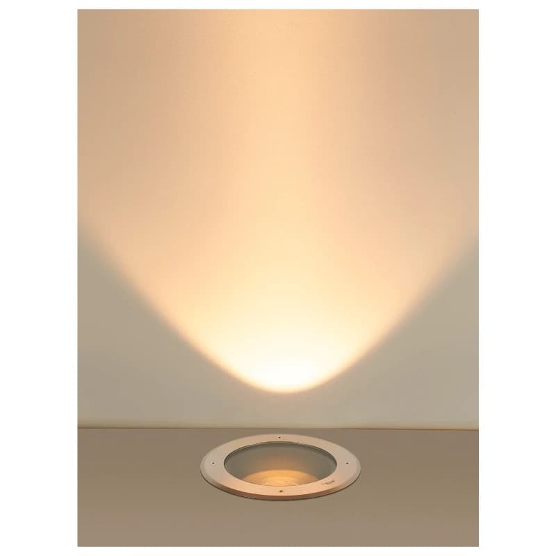 SLV LED GrondspotØ270mm | 27W 3000K 2790lm 830  DALI Dimbaar IP65 | DASAR thumbnail 2