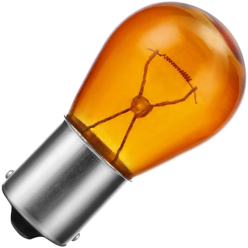 Schiefer Voertuiglamp | Bau15s 25x45 24V 21W Amber