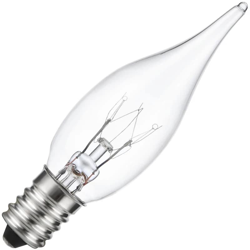 Schiefer E14 Kaars Gloeilamp | 15W 2700K 120lm 220V/240V | Dimbaar