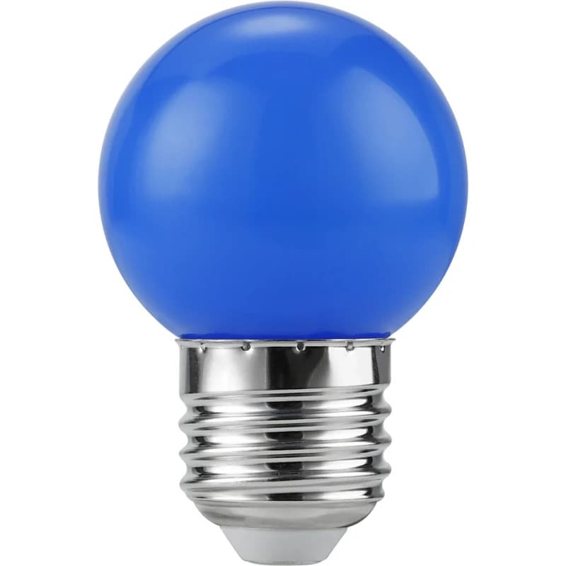 SPL E27 LED Kogellamp | 1W Blauw 220V/240V | 320°