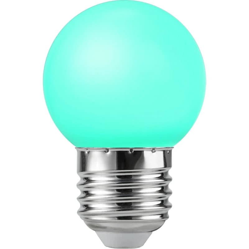 SPL E27 LED Kogellamp | 1W Groen 220V/240V | 320°