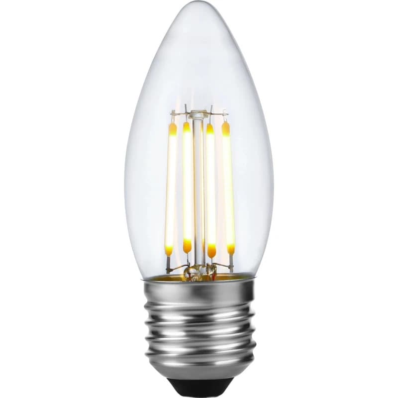 SPL E27 LED Kaarslamp | 4W 2500K 220V/240V 925 | 360° Dimbaar thumbnail 2