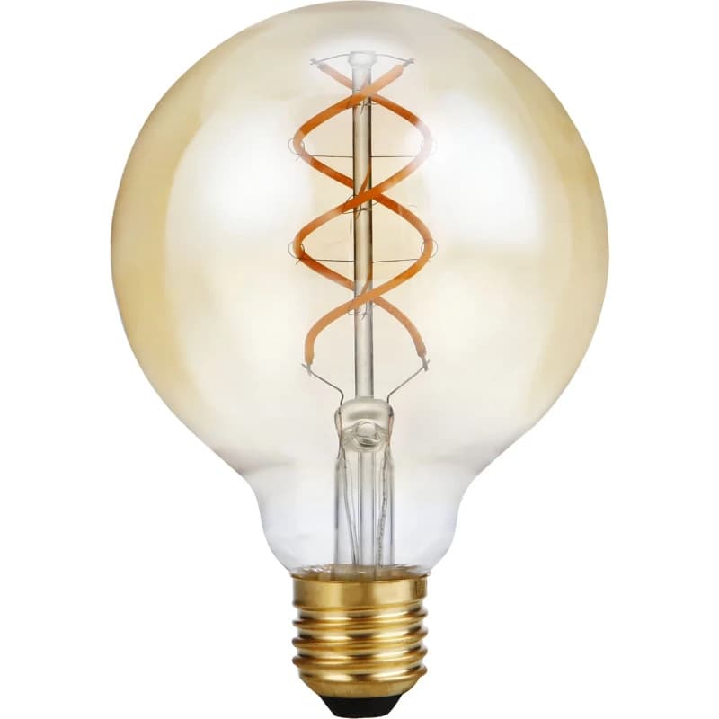 SPL E27 LED Globelamp | 5W Goud 2200K 220V/240V 822 | 360° Dimbaar