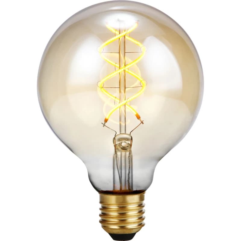 SPL E27 LED Globelamp | 5W Goud 2200K 220V/240V 822 | 360° Dimbaar thumbnail 2