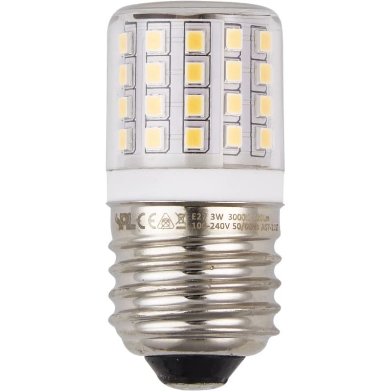 SPL E27 LED Buislamp | 3W 3000K 100V/240V 830 | 360°