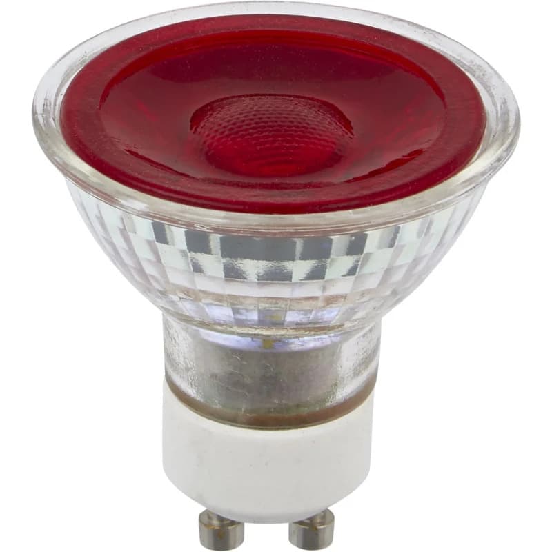 SPL GU10 MR16 LED Spot | 5W Rood 220V/240V | 38° Ø50mm Dimbaar thumbnail 2