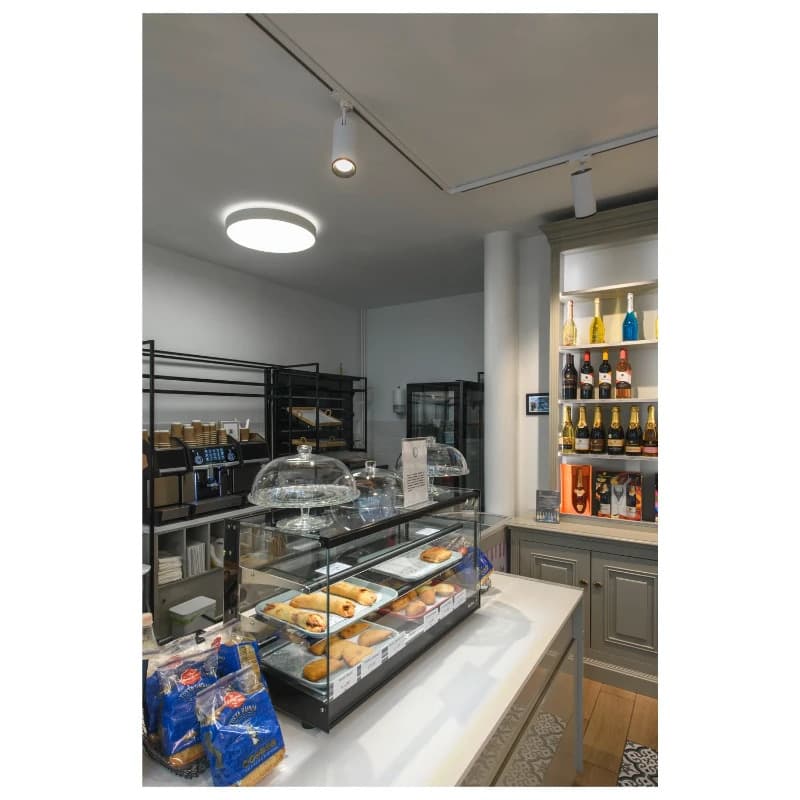 SLV 3-fase LED Rail Armatuur | 28W 3000K 2400lm 930 IP20 | DALI | NUMINOS