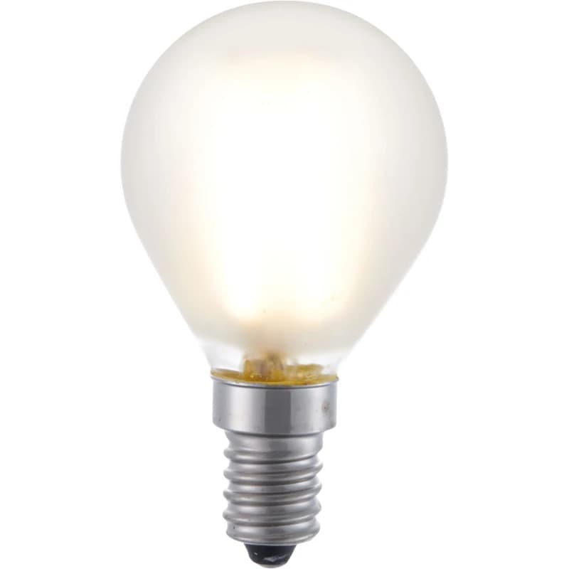 SPL E14 LED Kogellamp | 4W 2500K 220V/240V 925 | 360° Dimbaar