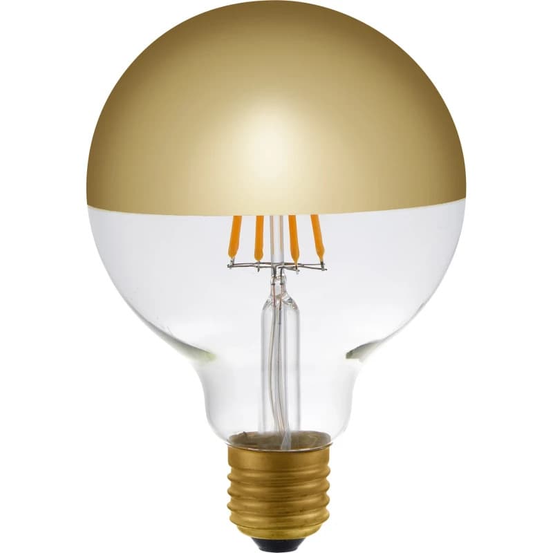 SPL E27 LED Kopspiegellamp | 4W Goud 2500K 220V/240V 825 | 360° Dimbaar