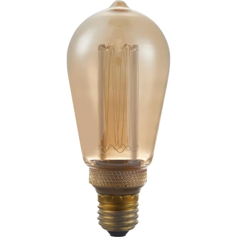 SPL E27 LED Edison Lamp | 3.5W Goud 1800K 220V/240V 818 | 360° Ø64mm Dimbaar