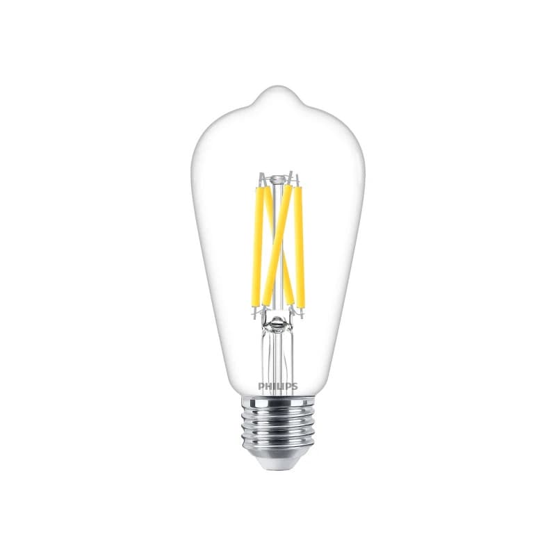 10x Philips E27 LED Edison Lamp | 5.9W 2200K/2700K 220V/240V 922/927 | 806lm Dimbaar thumbnail 2