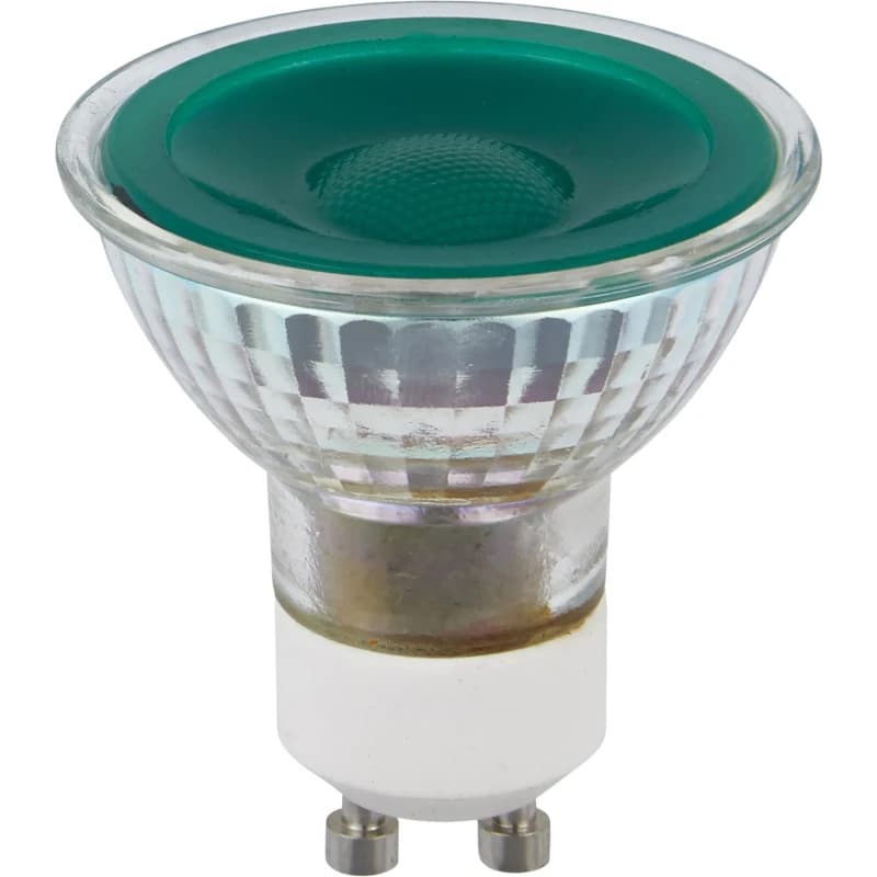 SPL GU10 MR16 LED Spot | 5W Groen 220V/240V | 38° Ø50mm