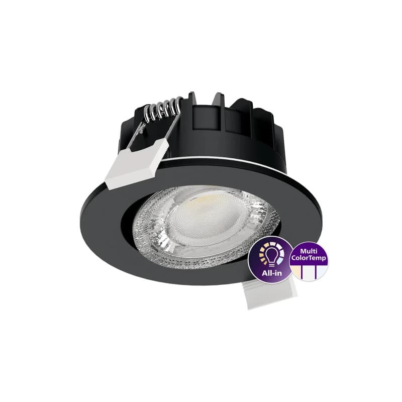 Philips LED SpotØ68mm | 6W 2700K/4000K 550Lm IP65 | Dimbaar | Ledinaire Spot
