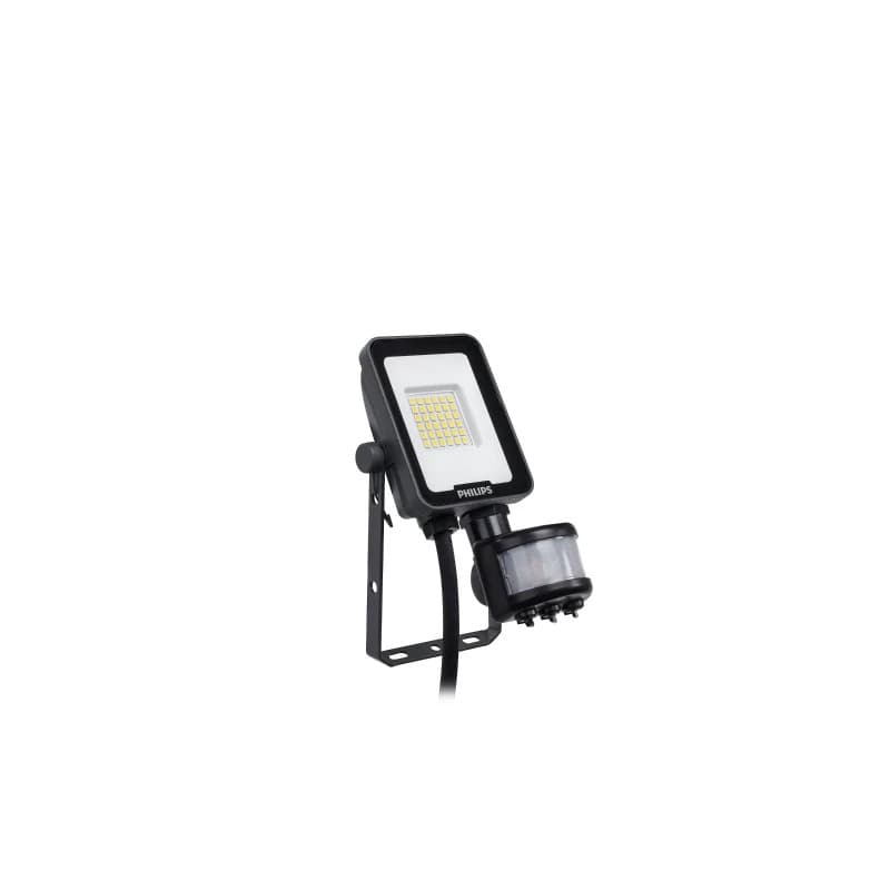 Philips Sensor LED Floodlight | 10W 3000K 1100Lm 830 IP65 | Ledinaire Floodlight/Schijnwerper