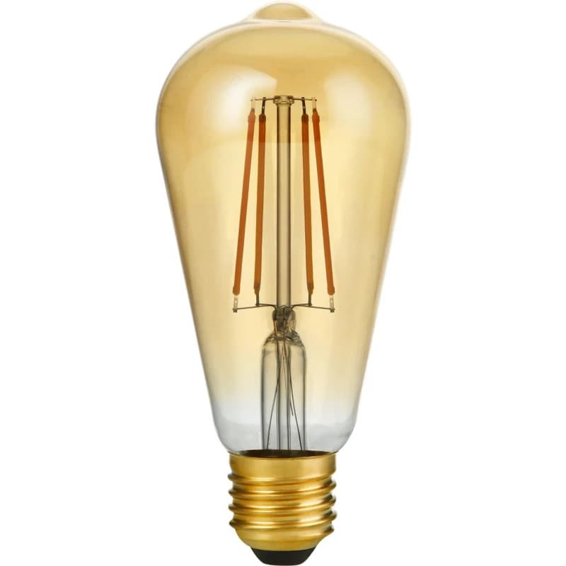 SPL E27 LED Edison Lamp | 8W Goud 2200K 220V/240V 922 | 360° Ø64mm Dimbaar thumbnail 2