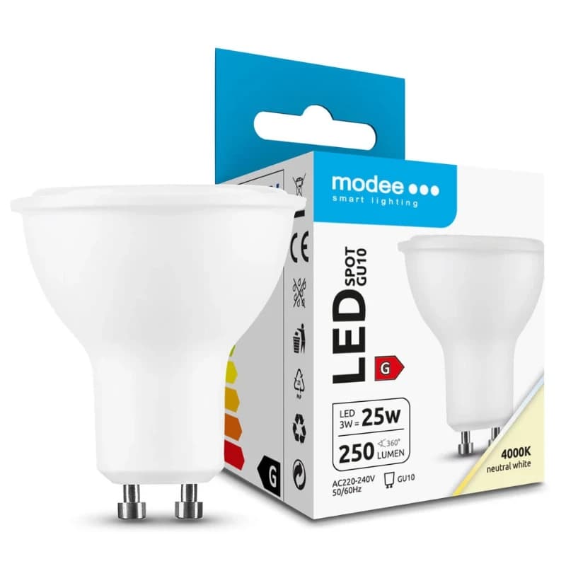 Modee LED Spot GU10 | 3W 4000K 840 250Lm | 110° thumbnail 2