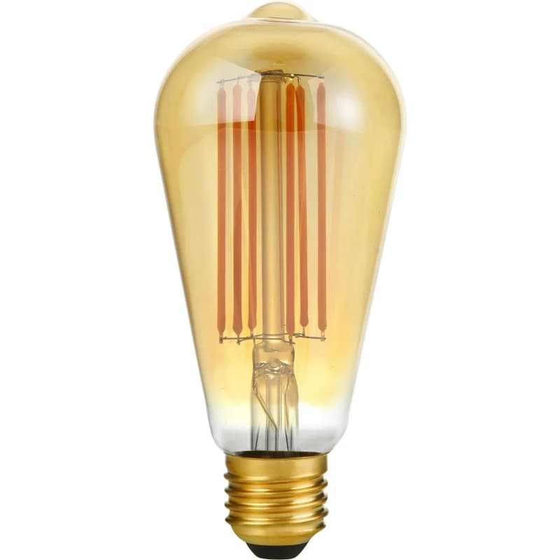 SPL E27 LED Edison Lamp | 6.5W Goud 2200K 220V/240V 922 | 360° Ø64mm Dimbaar