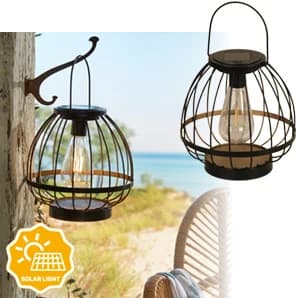 Luxform | Solar 1x Wicklow tafel draadlantaarn, 6LM thumbnail 2