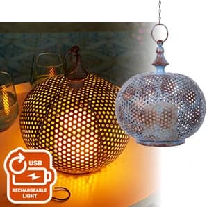 Luxform | Batterij/USB tafel/hanglamp Damascus thumbnail 2