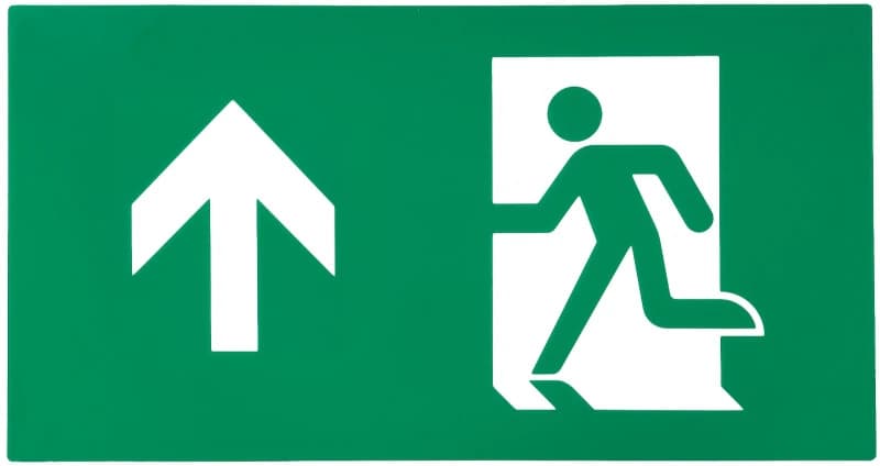 Megaman Noodverlichting Pictogram | TEMPUS PICT.BOV 10487/88 | MM10492