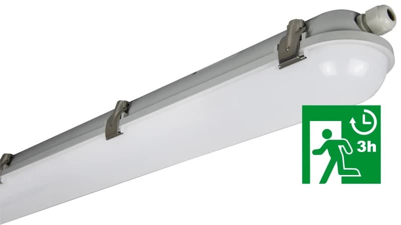 Megaman LED Montagebalk| 32W 4000K 2700Lm | 840 IP65 | Nood | ROCCO Waterdicht