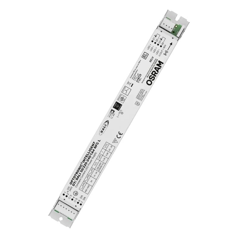 Osram LED Driver | OPTOTRONIC Intelligent - DALI NFC (SELV) 80/220…240/2A1 NFC L | DALI Dimbaar IP20