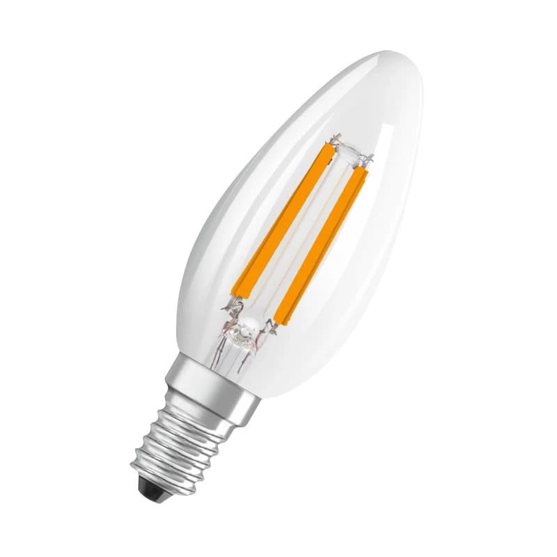 6x Osram E14 LED Lamp | 2.9W 2700K 220V/240V 827 470Lm | 300° Ø35mm Dimbaar